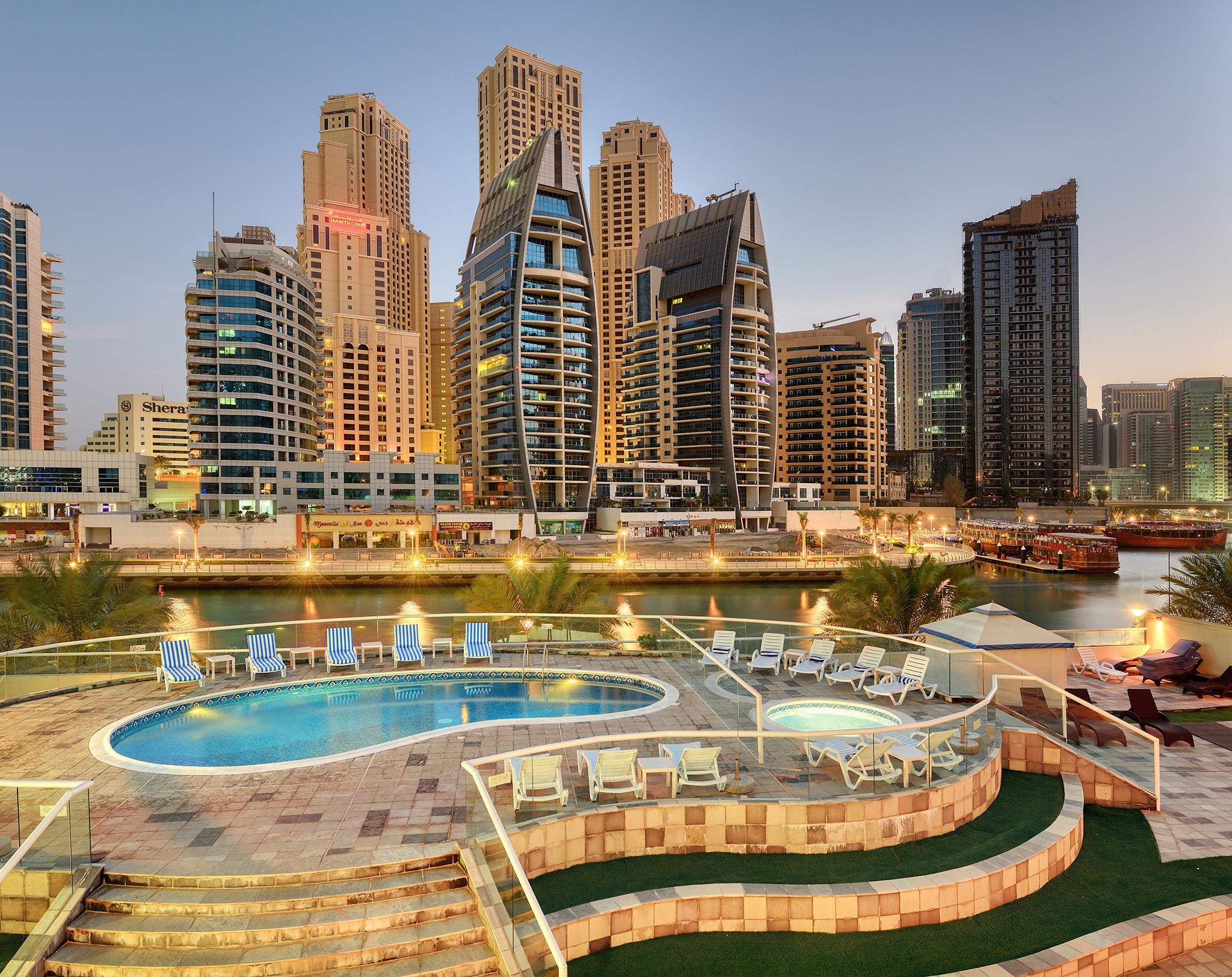 Pearl Marina Hotel Apartments Dubai Exterior foto